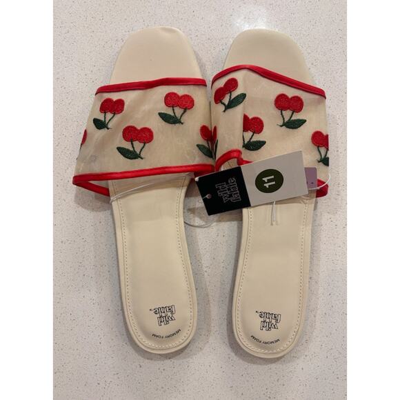 NWT Wild Fable Cherry Sandals size 11 - Picture 1 of 1